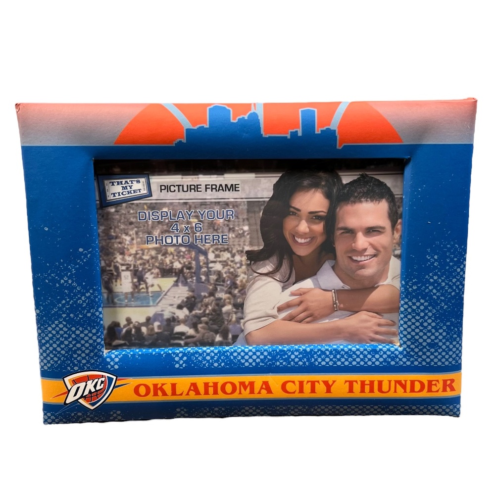 Oklahoma City Thunder Picture Frame 4 x 6 Photo NBA Fan Keepsake OKC